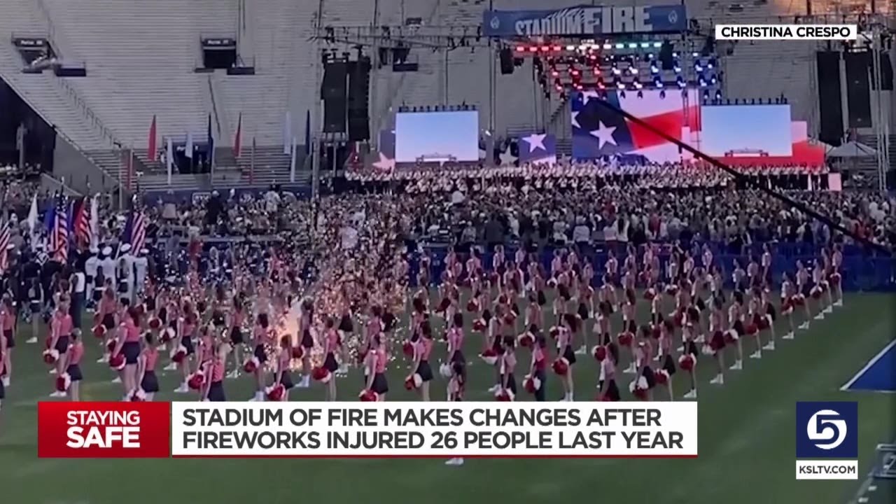 Stadium of Fire makes changes after fireworks injured 26 people last year