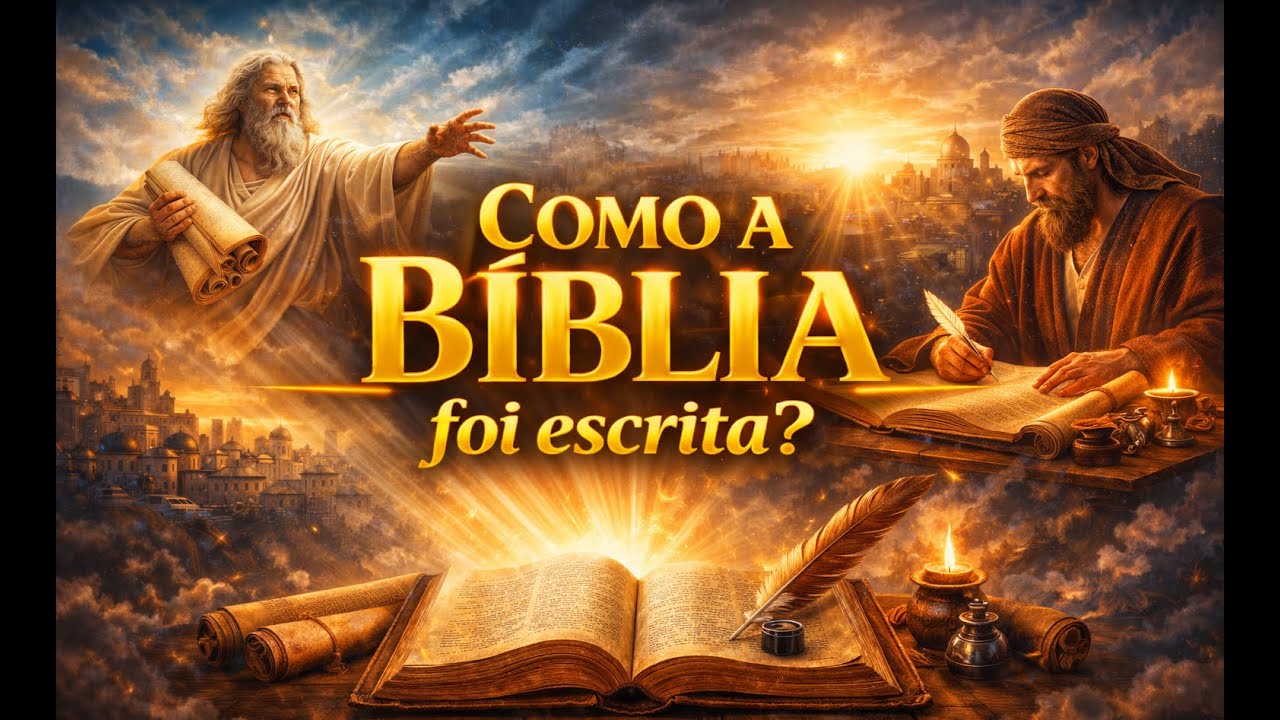 COMO A BÍBLIA FOI ESCRITA?