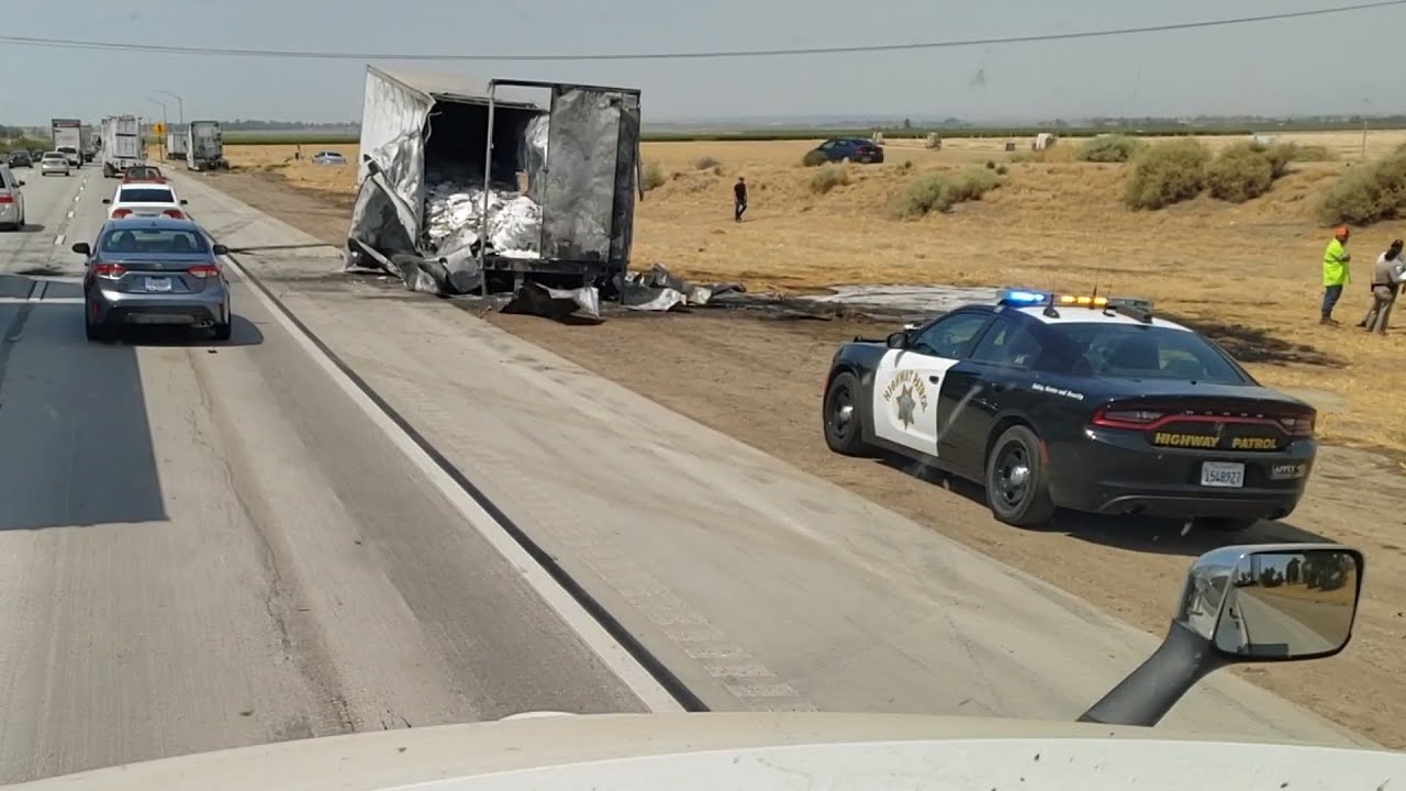 TOO many ACCIDENTS for one day TGIF  #trucking #viral #trending