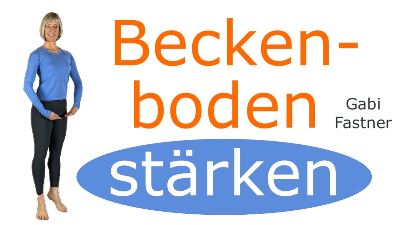 🫶 16 min. Beckenboden stärken | kräftigen, durchbluten, bewusst wahrnehmen, ohne Geräte, im Stehen