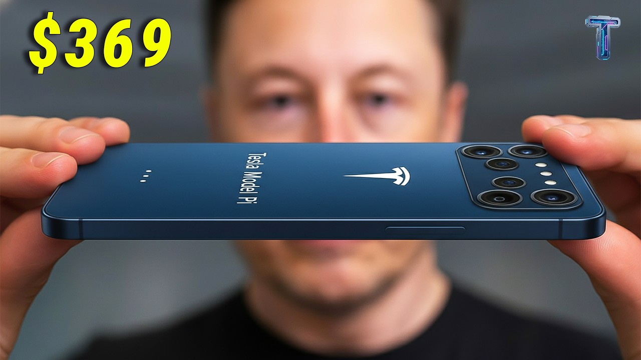 КОНЕЦ Apple? Илон Маск представил Tesla Pi Phone за 369 долларов — переломный момент в 2025 году!