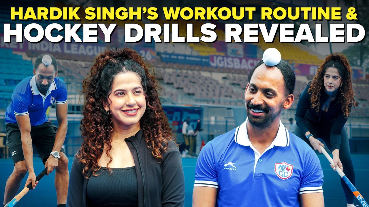 How India’s Hockey Team Vice Captain & Olympic Medal Winner Hardik Singh Trains | Power Hour