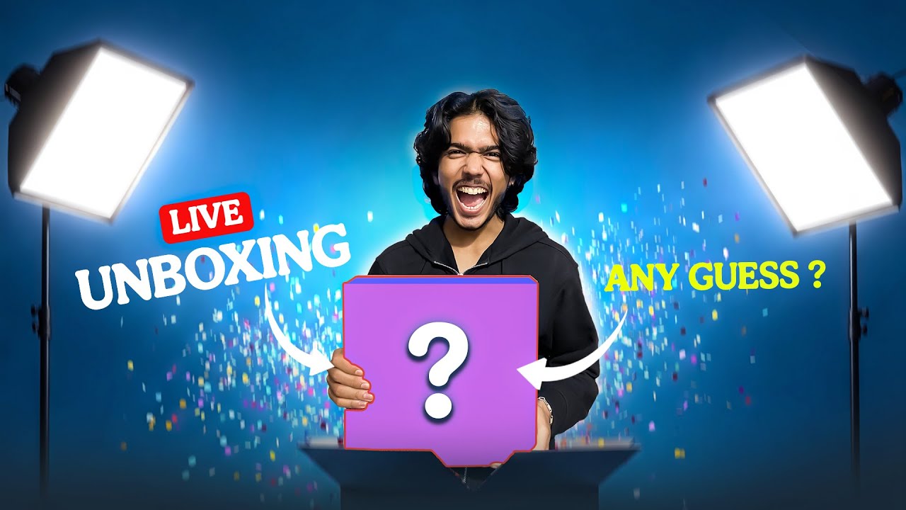 FIRST LIVE UNBOXING OF THE CHANNEL & GAMING NIGHT !