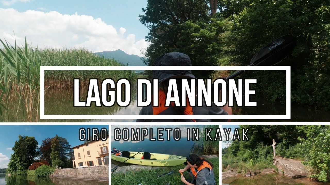 Il giro completo del Lago di Annone con il kayak ad alta pressione Division 2 della Story