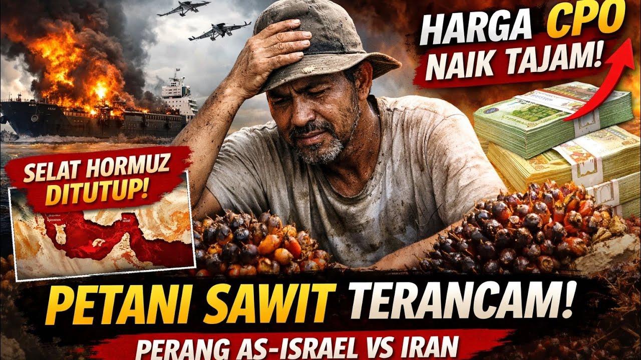 “Selat Hormuz Ditutup! Harga CPO Naik, Petani Bisa Jadi Korban?”