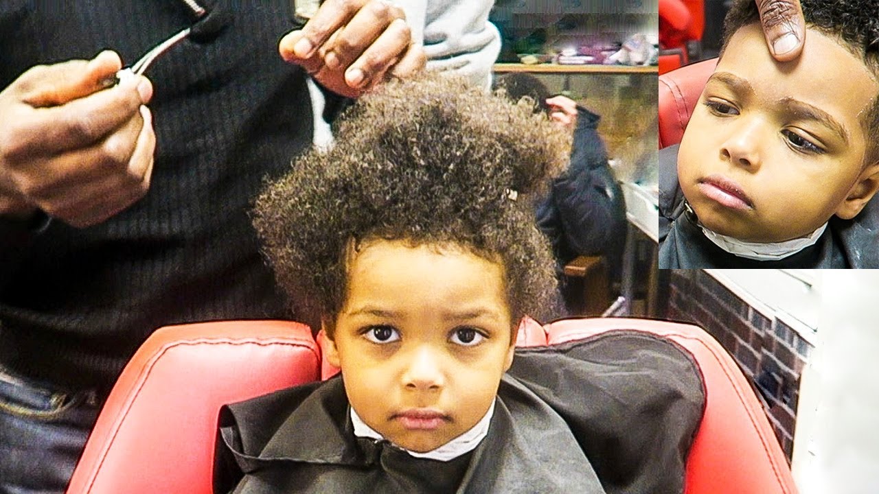 Isaac’s First Haircut At A Black Barbershop And This Happened