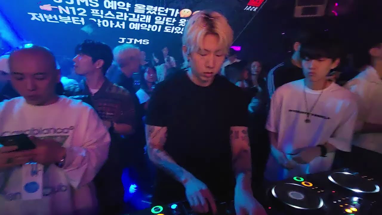 강남 잭리빈 클럽 토요일 영업, DJ MACKER 디제잉 퍼포먼스