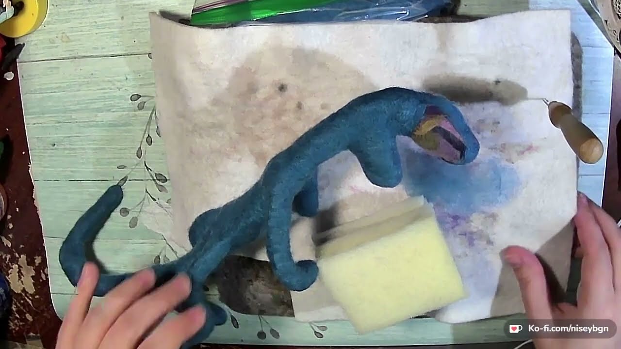 Needle Felting The Husband's 