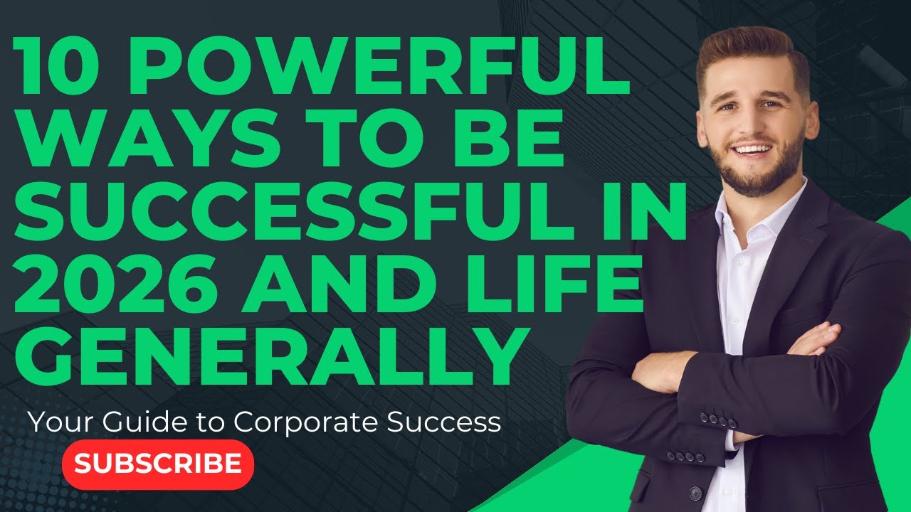 HOW TO BE SUCCESSFUL IN LIFE