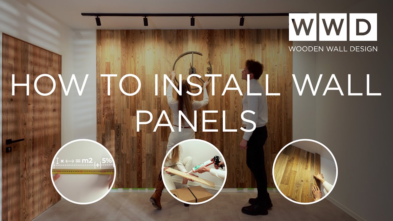 How to Install Amber Wall Panels – Step-by-Step | Wooden Wall Design