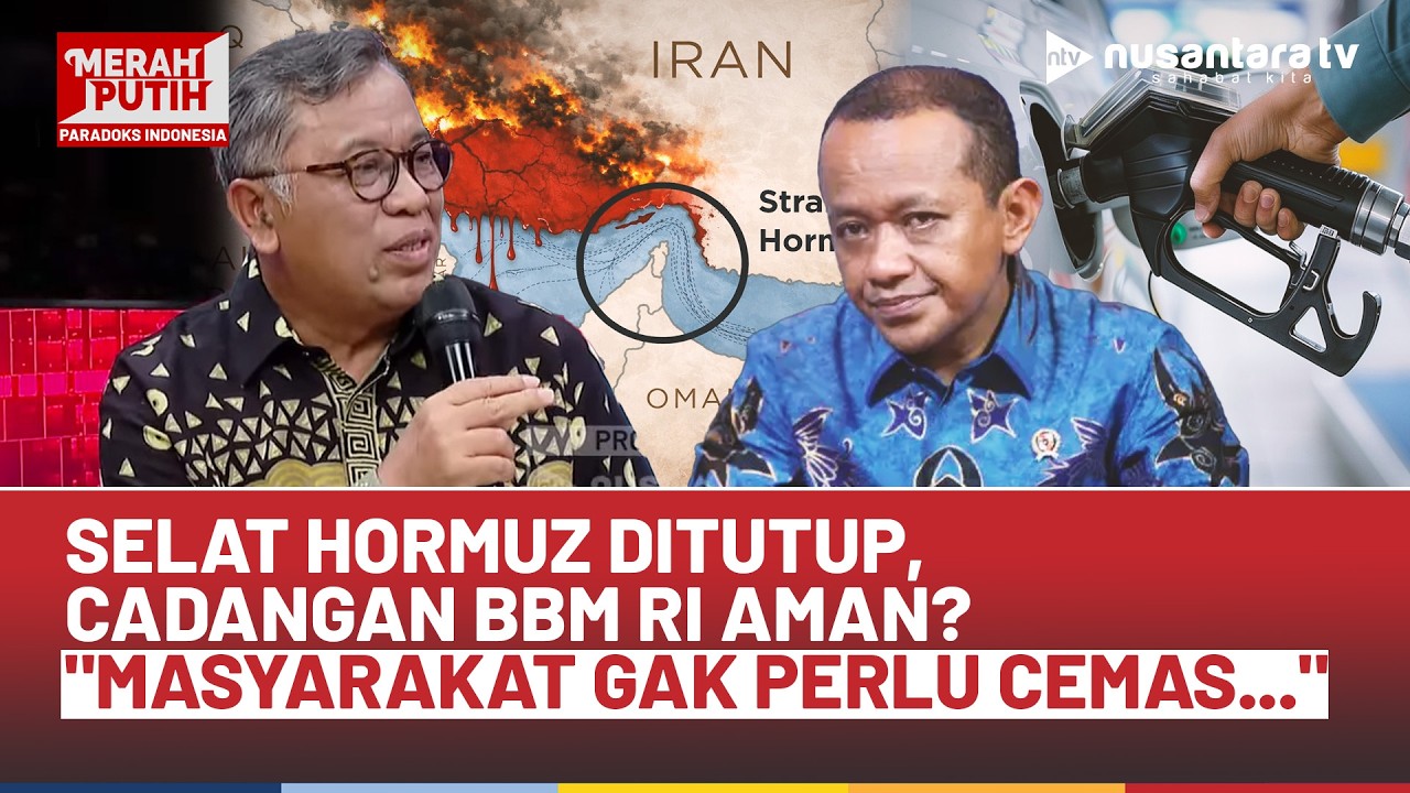 [FULL] Jepang Panik, Ri Malah Santai Soal Cadangan BBM, Dr. Nofrisel: Masyarakat Gak Perlu Cemas...