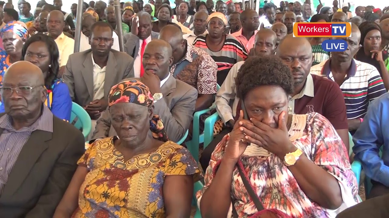 MARACHA COMMUNITY MOURN THEIR LEADER THE LATE MADIRA PETER ADUA