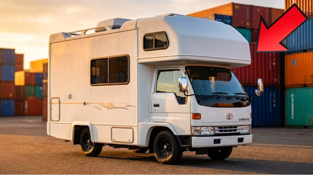 Why People Are IMPORTING 26-Year-Old Japanese Motorhomes