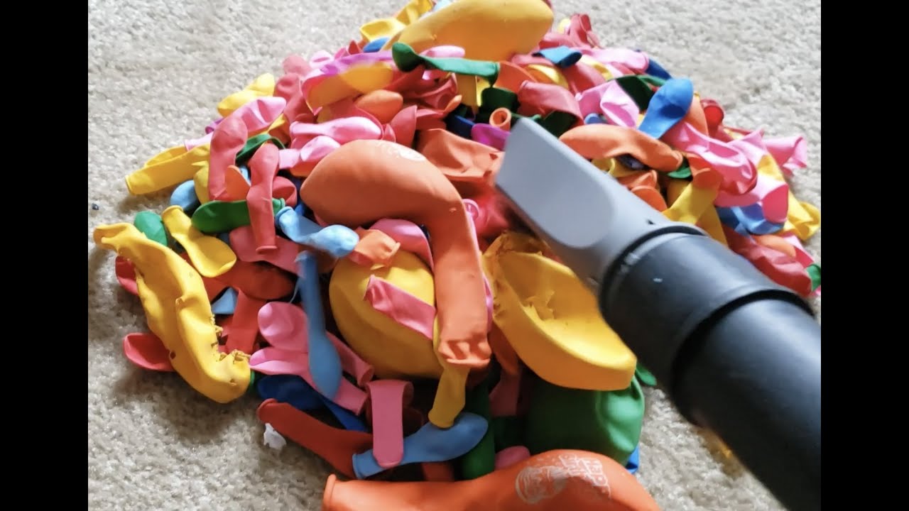 Colorful Balloons and Bissell Crevice Tool
