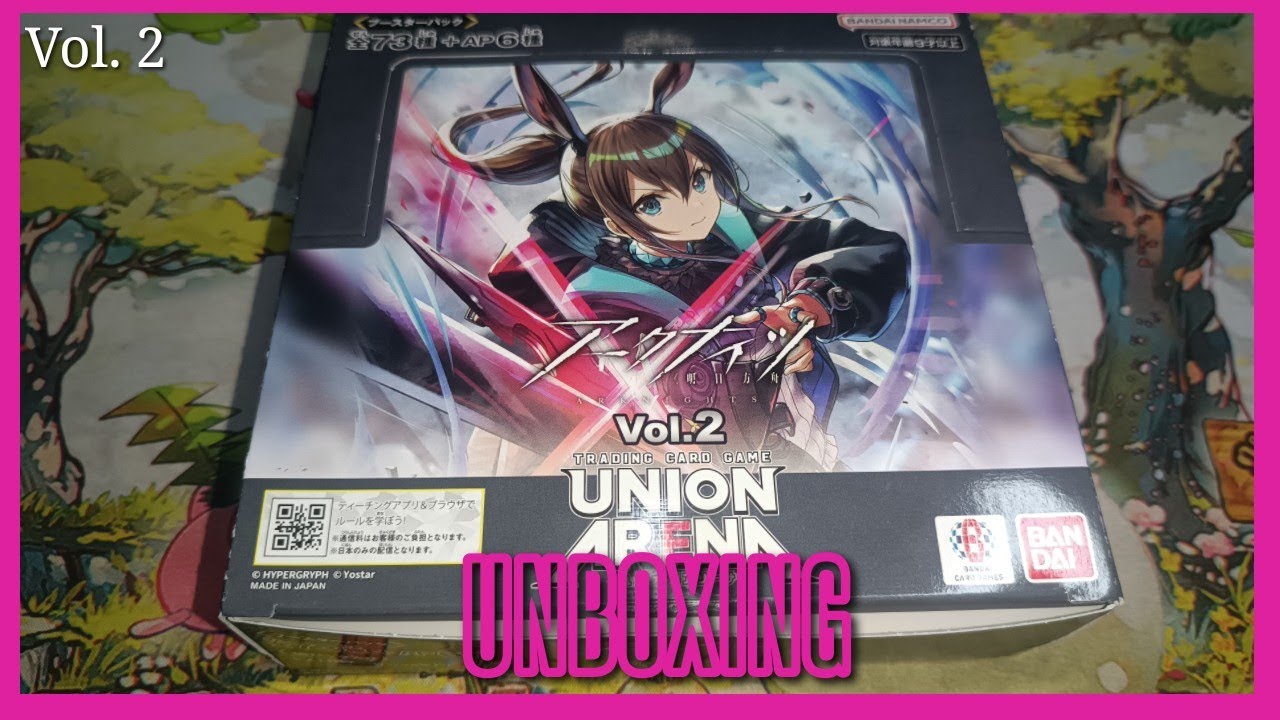 Arknights vol.2 - UNION ARENA JP Box Opening!