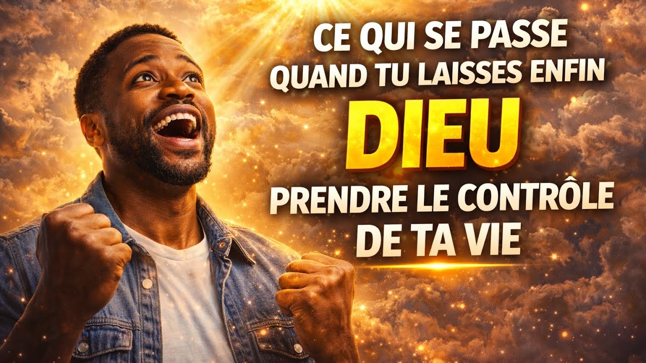 Ce qui se passe quand tu laisses enfin Dieu prendre le contrôle de ta vie