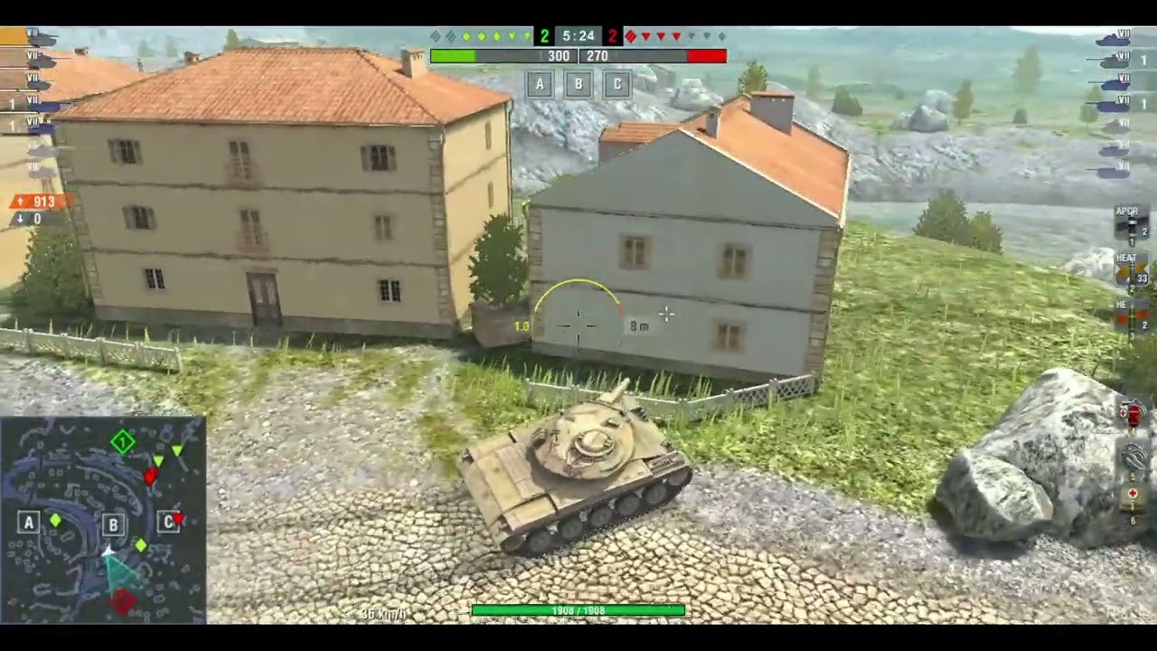 CH3A - world of tanks blitz T49A TANK MOD