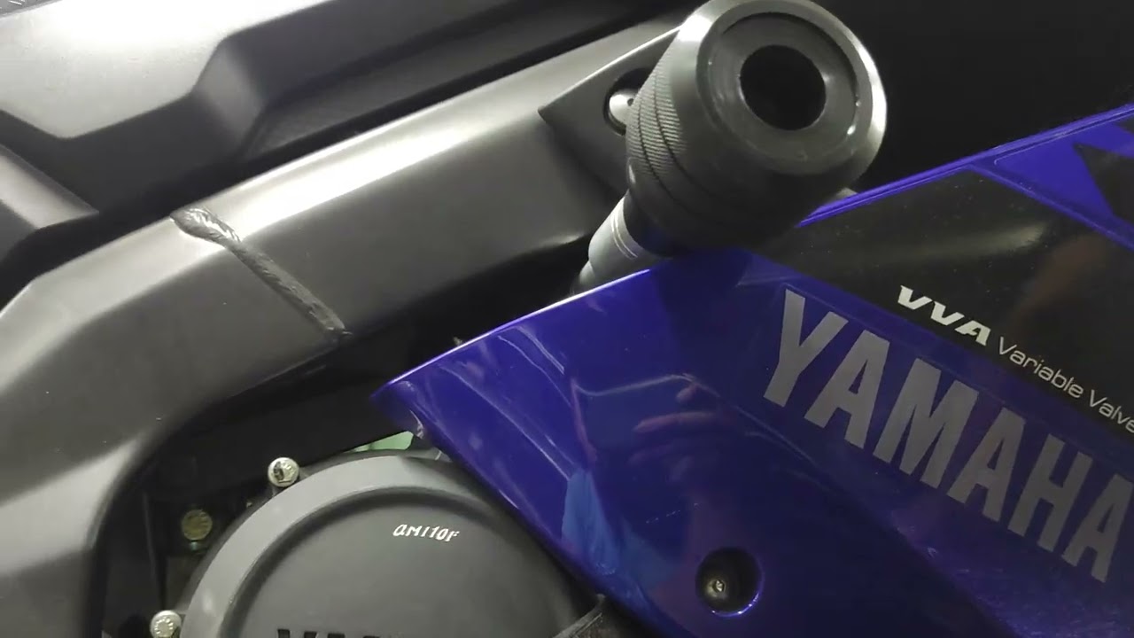 INSTALACION SLIDERS YAMAHA R15V3