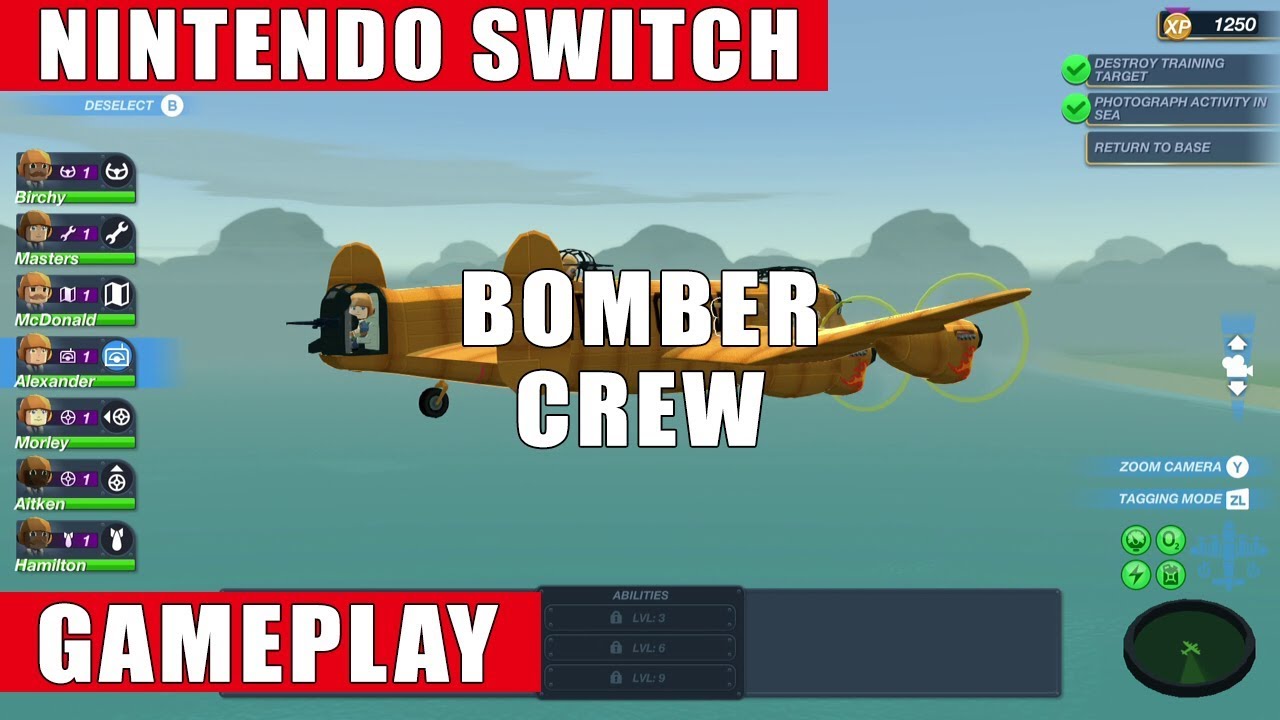 Bomber Crew Nintendo Switch Gameplay