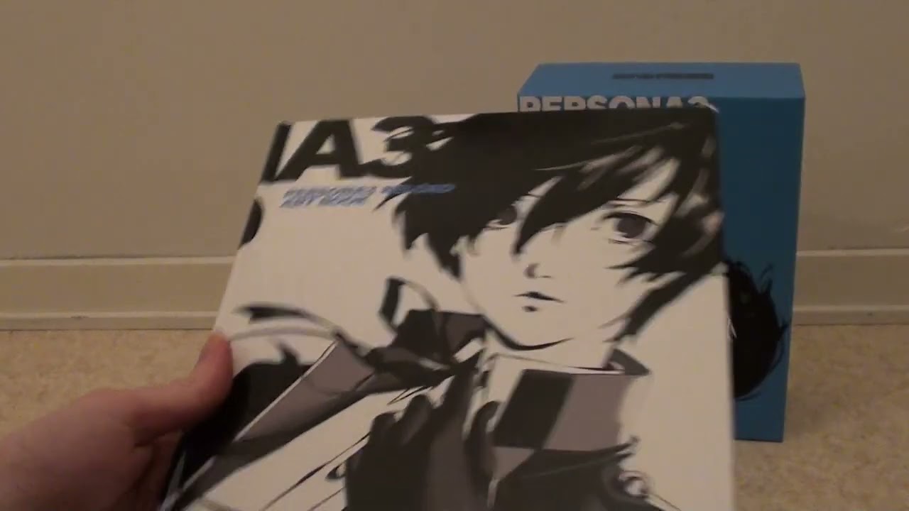 Persona 3 Reload - Limited Box unboxing - ASMR