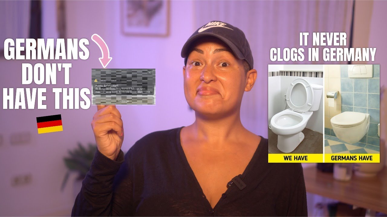 5 THINGS GERMANS DO NOT HAVE BUT AMERICANS DO (why don't their toilets clog?)