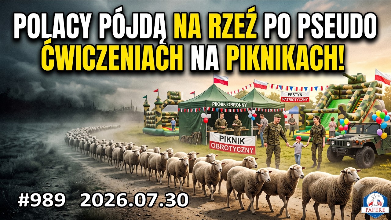 989 Polacy p&oacute;jdą na rzeź po pseudo ćwiczeniach na 
