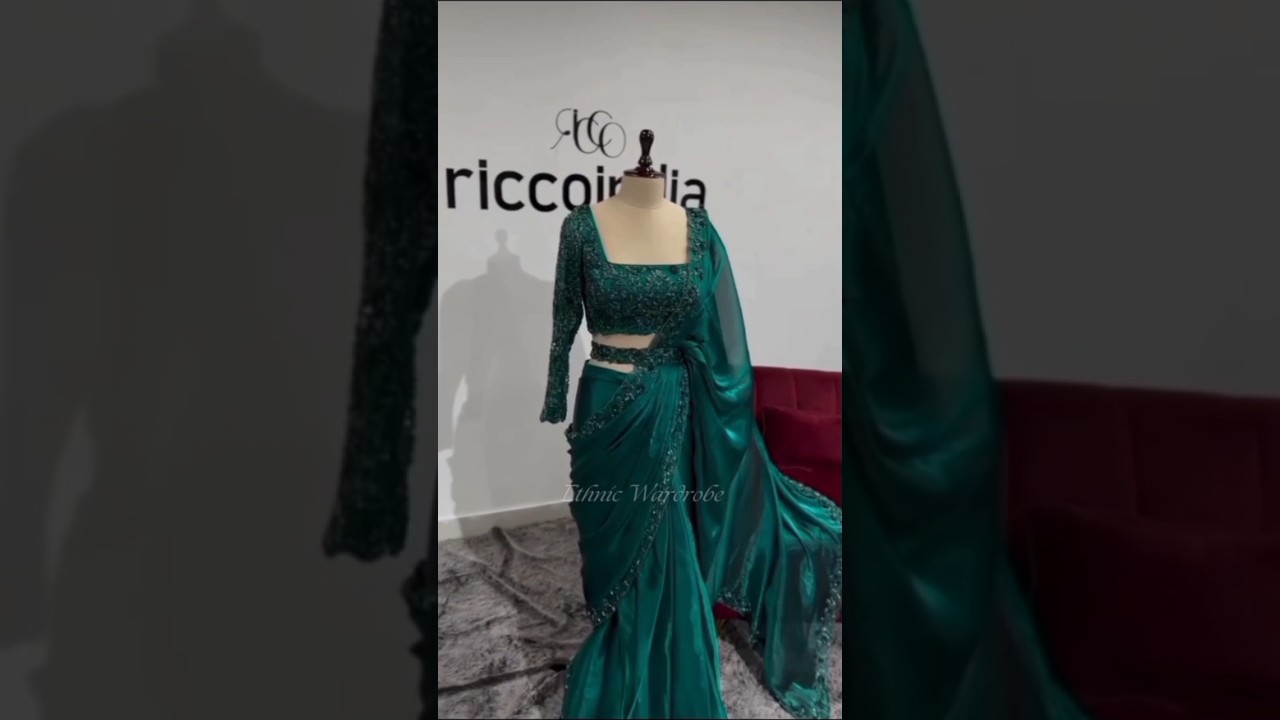 Shop Jimmy Choo elegant sequence saree❣️#saree #viralvideo #shorts