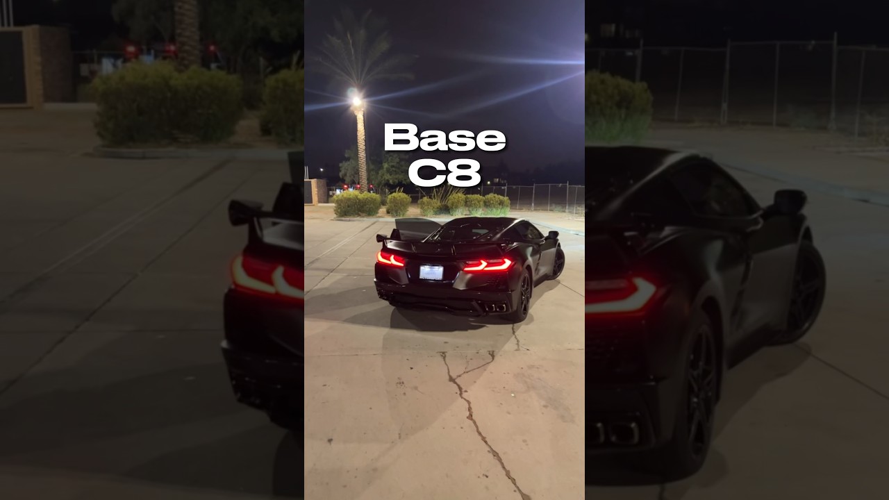 Base C8 vs Z51 corvette Exhaust sound