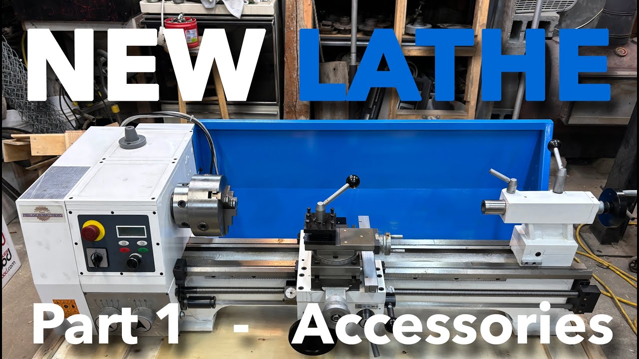 Uncrating, Unpacking, and Assessing the Accessories, Precision Matthews PM 1228 Lathe