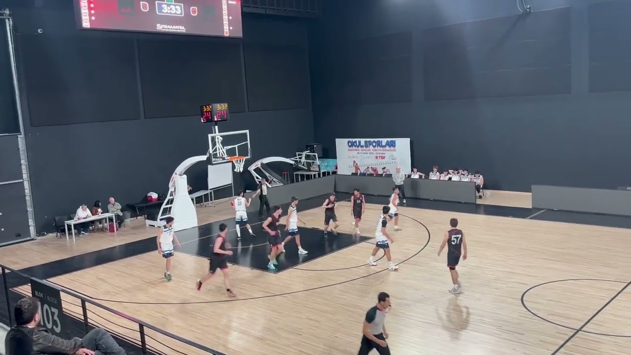 2024-2025 tbf u18b ibb basketbol - Açı Gençlik resmi maçı, ibb u18b - ibb u18a hazırlık maçı