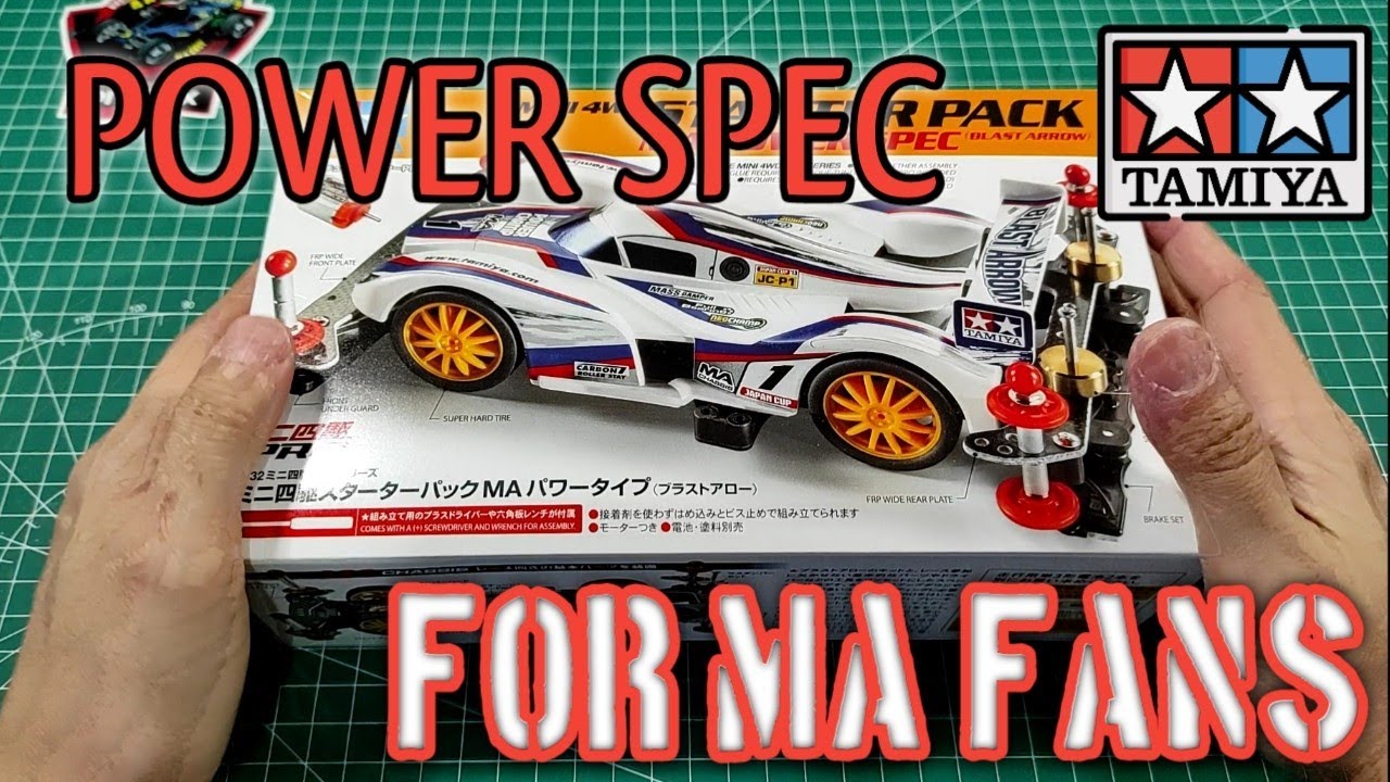 UNBOXING STARTER PACK BLAST ARROW MA CHASSIS MINI4WD