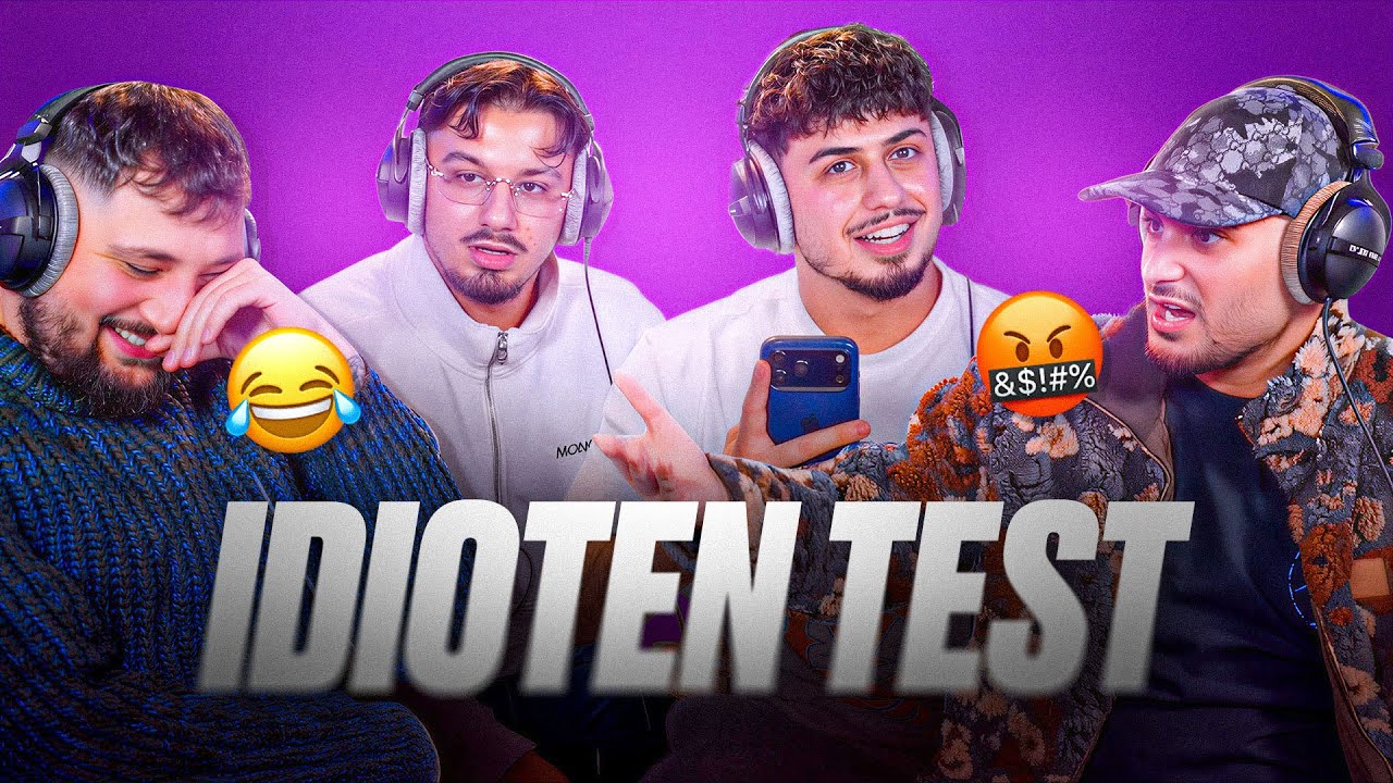 ER SCHUMMELT BEIM IDIOTENTEST 🤣 mit Kenan, Baré & Bayor