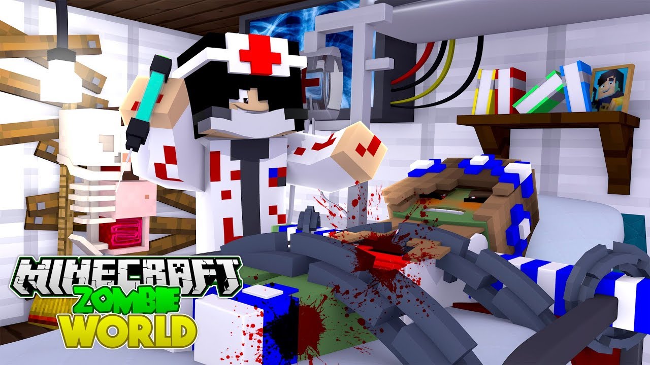 ZOMBIE INFECTION IS SPREADING THROUGH LITTLE CARLY'S BODY (Magical Kingdom Virus #3) Minecraft.