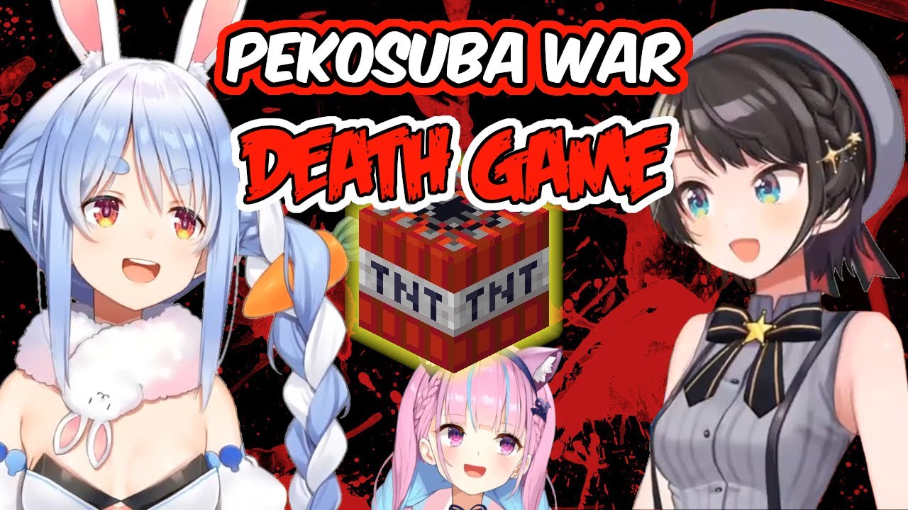 Pekora and Subaru Play A Death Game【PekoSuba War】