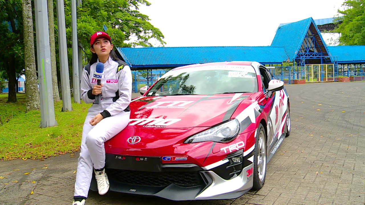 DRIFTER CANTIK ALINKA HARDIANTI KERJAIN CREW TRANS7