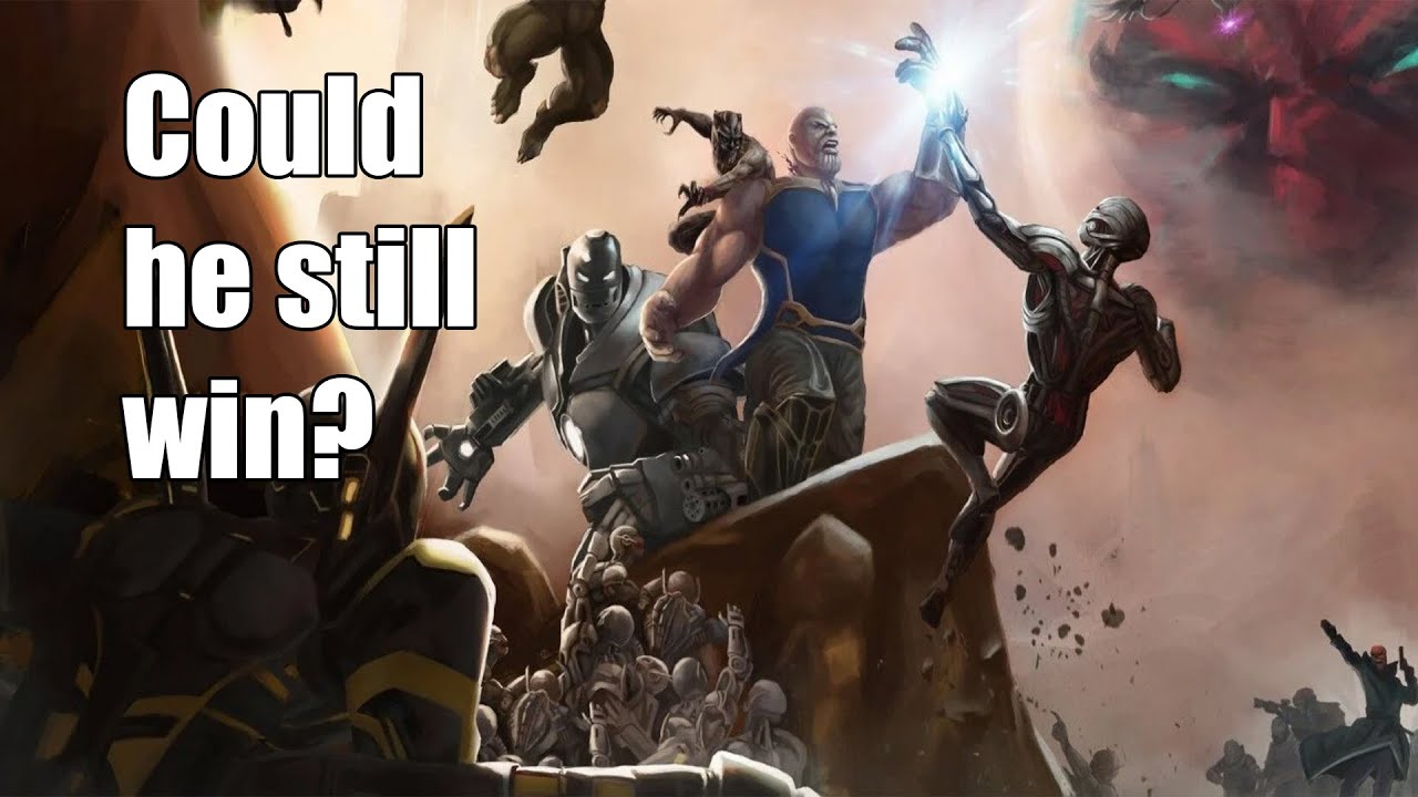 Что если бы Таносу пришлось сражаться со злодеями киновселенной Marvel?