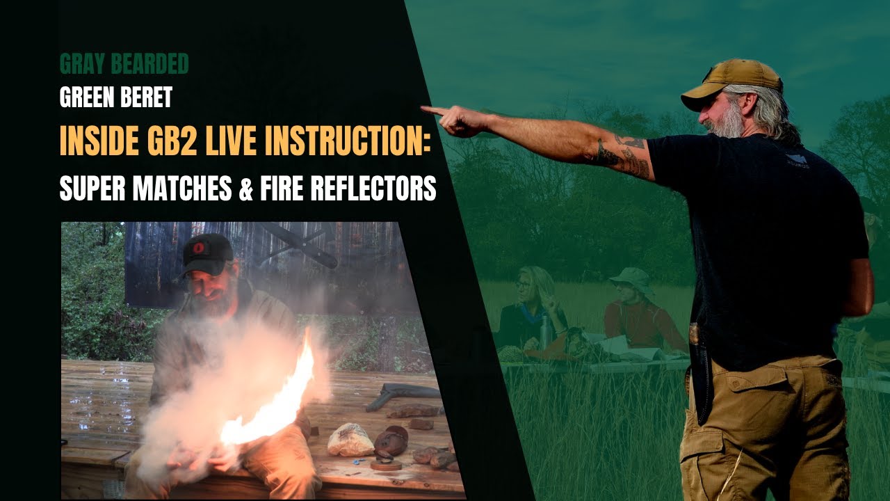 Survival Fire Skills: Super Matches, Fire Reflectors, and Space Blankets