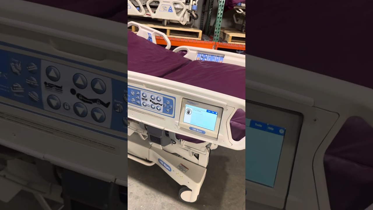 How to use Hill-Rom TotalCare Spo2rt P1900 ICU Bed