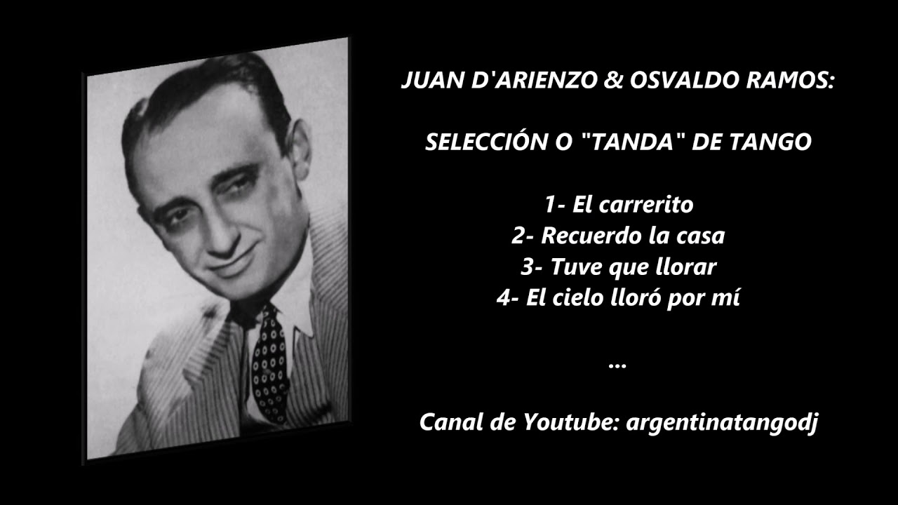 JUAN D'ARIENZO OSVALDO RAMOS: SELECCI&Oacute;N O 
