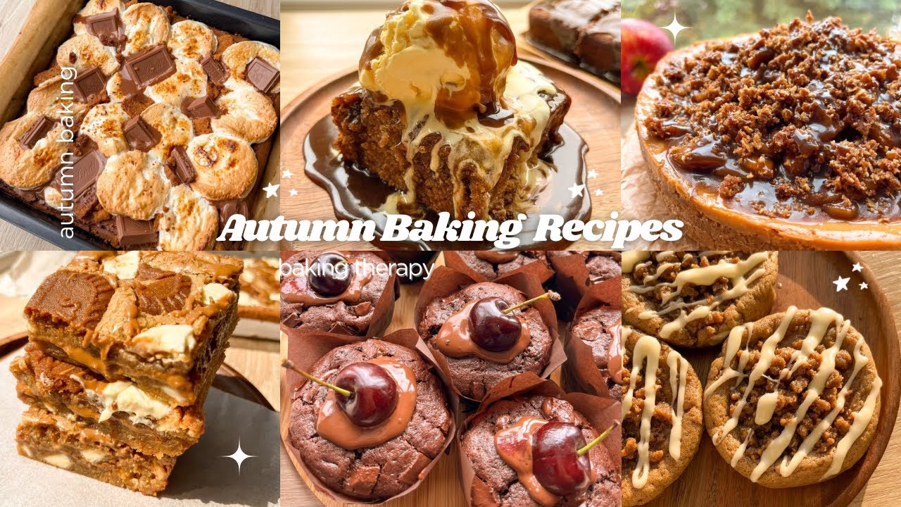 🍂 1 HOUR OF AUTUMN BAKING | 15 Cozy Fall Recipes, bake with me