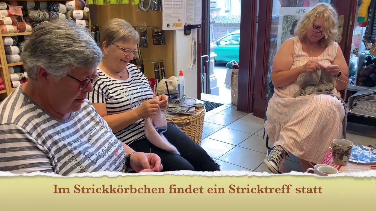 Das Stricktreff im Strickkörbchen