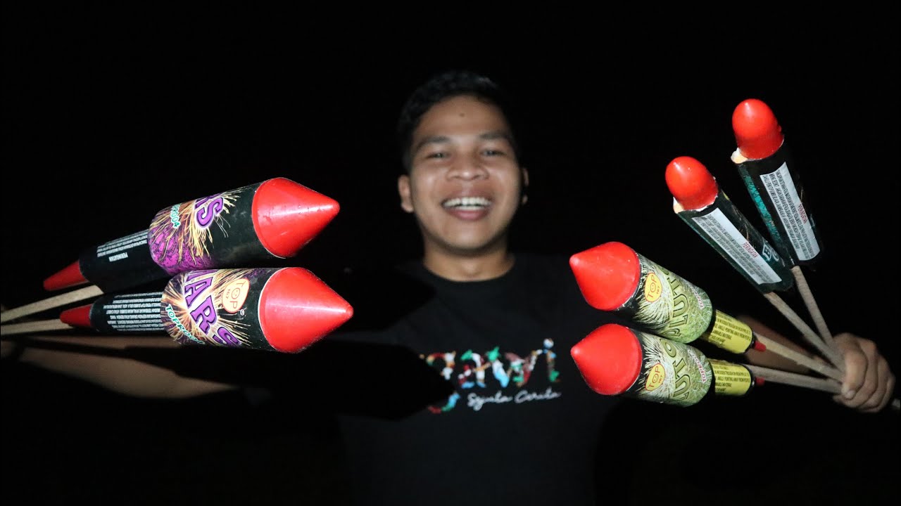 NYUMET MERCON ROKET PLUTO DAN MARS TERBESAR SUARANYA MANTAB!!!