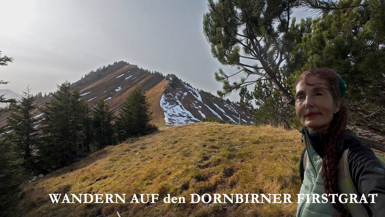 Auf den Dornbirner Firstgrat, bevor der Schnee kommt ...