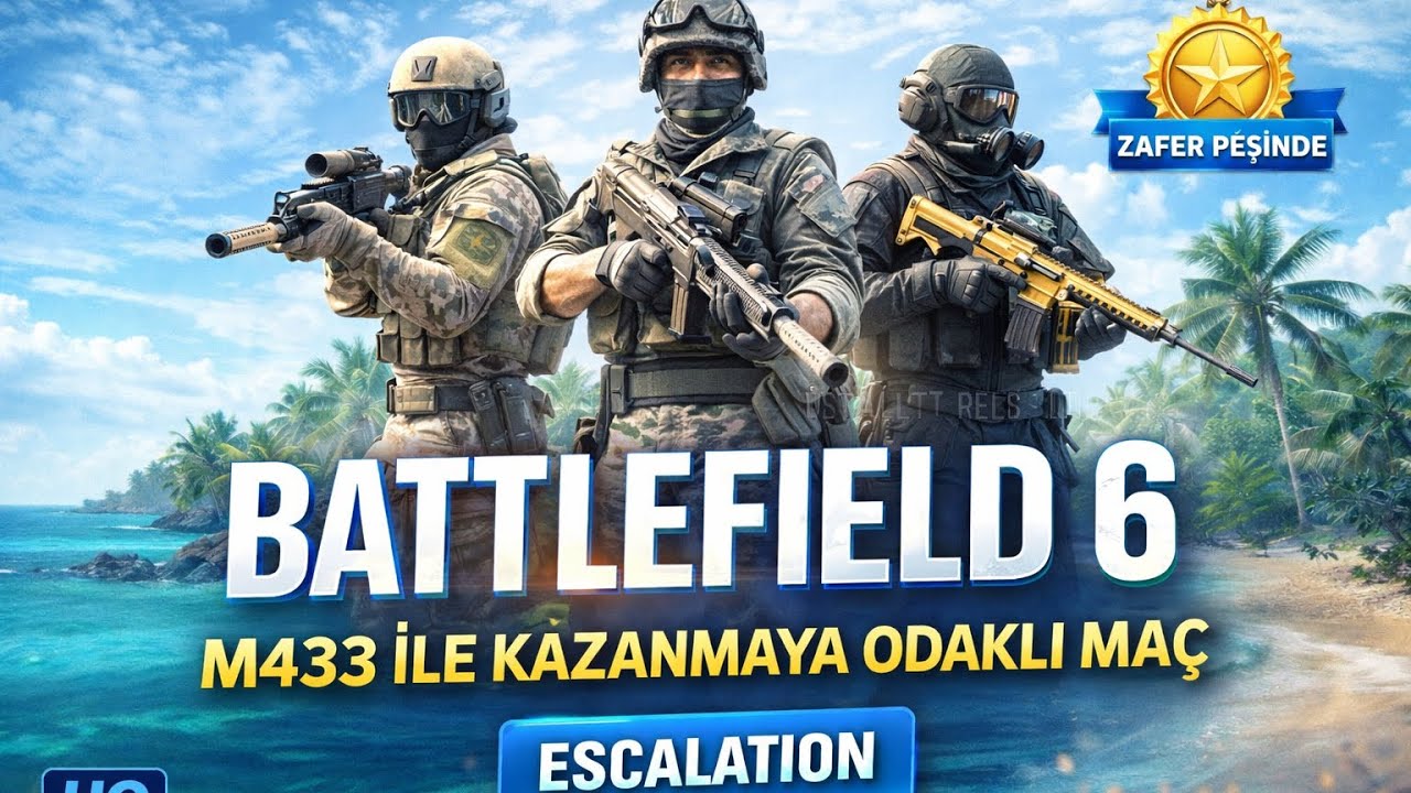 Battlefield 6 | M433 ile yine Win Odaklı bir Maç |Escalation