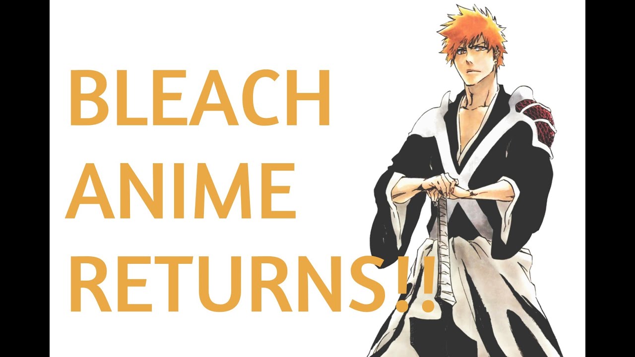 BLEACH ANIME RETURNS!!
