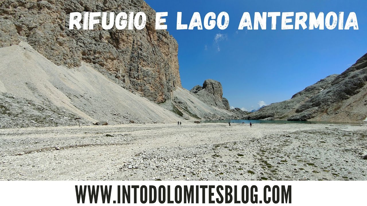 RIFUGIO E LAGO ANTERMOIA - VAL DI FASSA