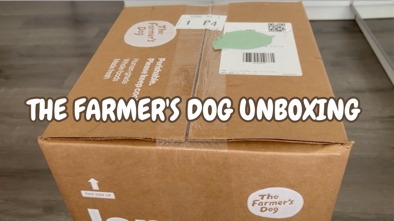 The Farmer's Dog Unboxing