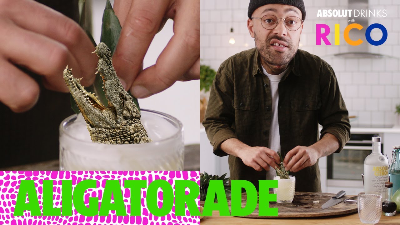 Rico's Original: The Aligatorade | Absolut Drinks with Rico