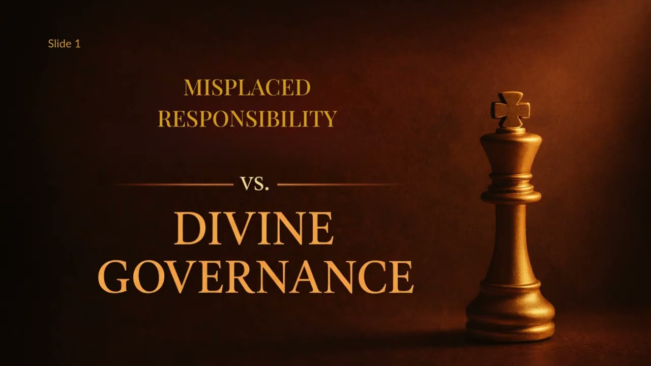 Misplaced Responsibility vs Divine Governance