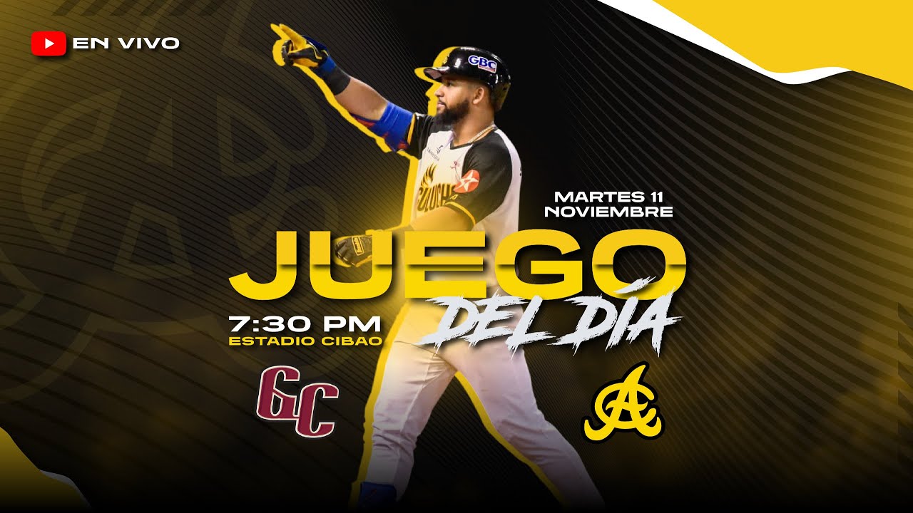 GIGANTES DEL CIBAO VS ÁGUILAS CIBAEÑAS | ESTADIO CIBAO | 11 DE NOVIEMBRE